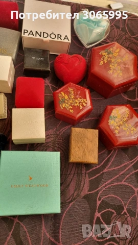 голям лот кутии за бижута , снимка 5 - Други - 53669503