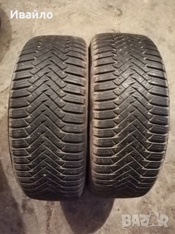 Продавам 2 броя зимни гуми 195.55.15 на 1 сезон дот 2021 Laufenn 