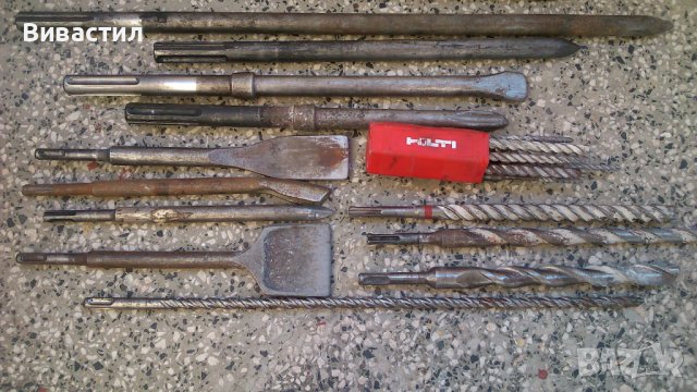 Широки длета 80мм и секачи SDS Max и Plus за къртене на мазилки и плочки, снимка 7 - Други инструменти - 41146679