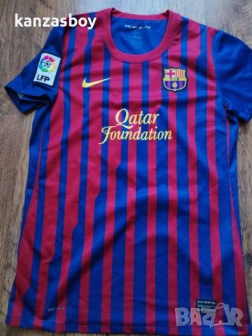 NIKE BARCELONA 2006 2007 HOME FOOTBALL SHIRT - футболна тениска S, снимка 4 - Тениски - 53167289