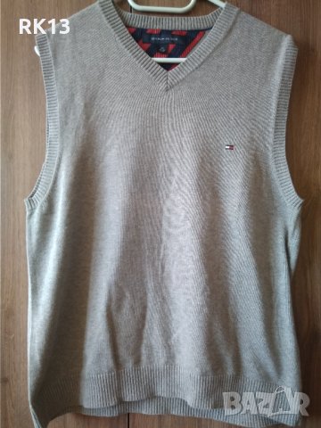 Мъжки пуловер без ръкави Tommy Hilfiger,S/P, снимка 4 - Пуловери - 35913152