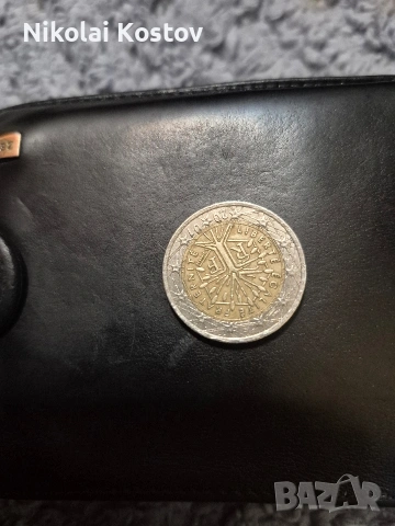 евро монета, снимка 3 - Други ценни предмети - 53776392