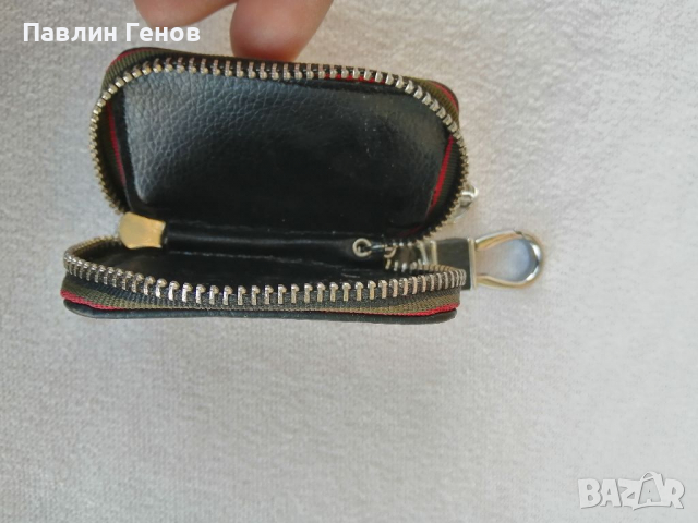 Кожен калъф за ключове с метално лого Bmw, снимка 7 - Части - 36192555