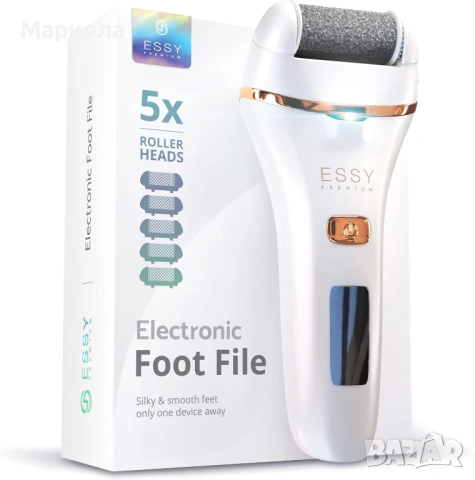 Електрическа пила за пети Essy , 5 ролки, снимка 6 - Други - 53536449