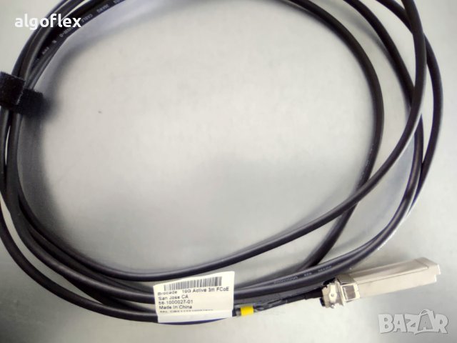 Кабел DAC SFP+-to-SFP+ 10Gbps, CU, Active, 3m Brocade 58-1000027-01, снимка 3 - Кабели и адаптери - 44394858