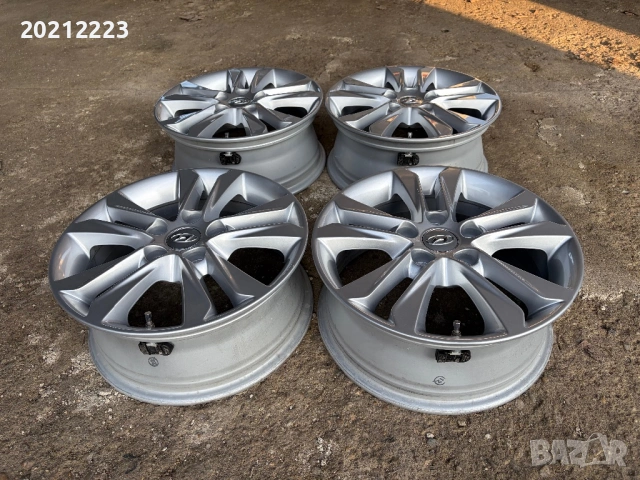 4 броя алуминиеви джанти за Hyundai i30 16, снимка 7 - Гуми и джанти - 53444222