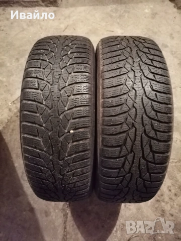 Продавам 2 броя зимни гуми 195.65.15 на 1 сезон дот 2022 Nokian 
