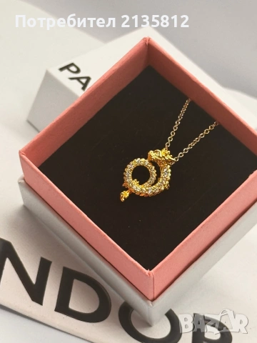 Колие Пандора Pandora , снимка 6 - Колиета, медальони, синджири - 53066315