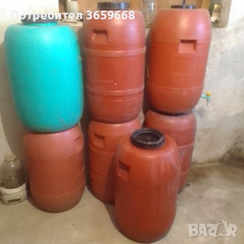 7 бидона+1 подарък, снимка 4 - Бидони, бурета и бъчви - 41486841