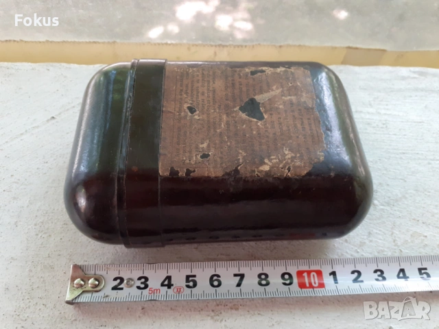 Стар соц. комплект за първа помощ в бакелитова кутия, снимка 6 - Антикварни и старинни предмети - 53426953