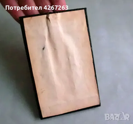 Стара малка икона на св. Георги, снимка 2 - Икони - 49236875