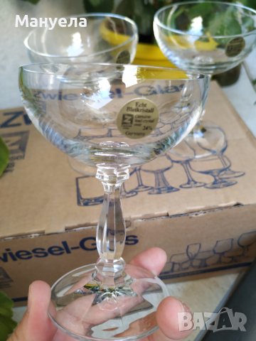 Нови кристални  чаши , снимка 5 - Други - 40117577