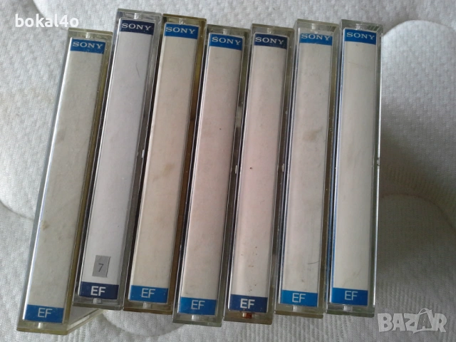 SONY EF 60 CASSETTE, снимка 3 - Аудио касети - 53576643