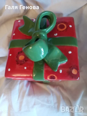 Керамична кутия за подарък , снимка 2 - Декорация за дома - 50902656