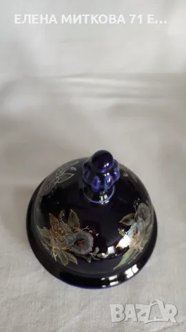 Голяма порцеланова ваза с изключителна ръчна декорация, снимка 6 - Вази - 48453770