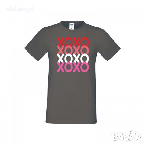 Мъжка тениска Свети Валентин XOXOXO, снимка 6 - Тениски - 35716662