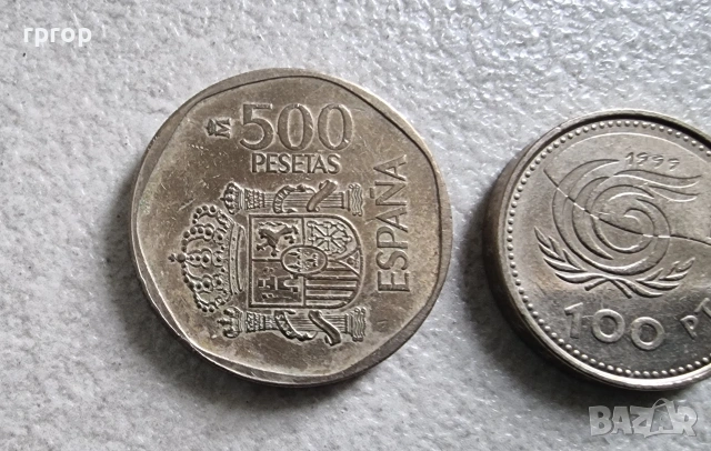 Испания. Испански песети.  8 бройки., снимка 2 - Нумизматика и бонистика - 39320359