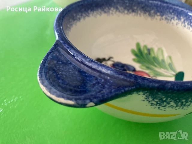 Винтидж Френски керамични купички, снимка 7 - Антикварни и старинни предмети - 51149078