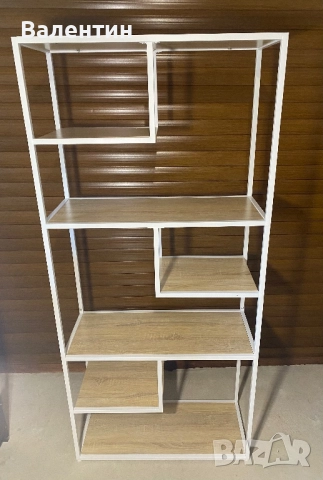 Етажерка / библиотека HOMCOM, снимка 2 - Етажерки - 52690439