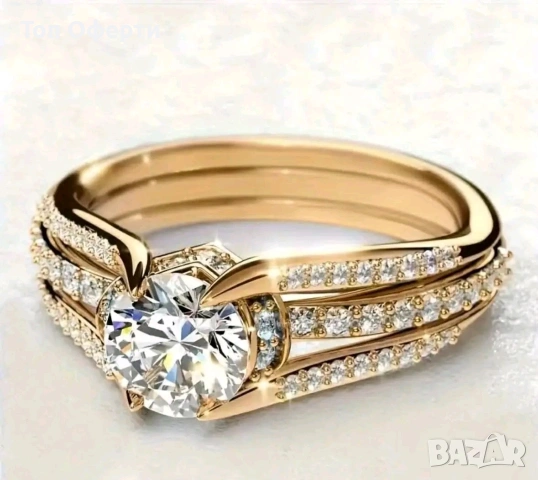 Дамски пръстени , снимка 2 - Пръстени - 53787919