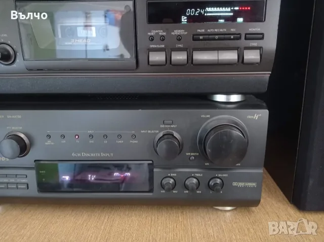 Продава се сет на Technics и тонколони kenwood, снимка 12 - Ресийвъри, усилватели, смесителни пултове - 55968023