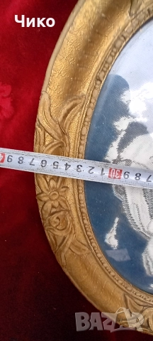 Стара дървена рамка със орнаменти, снимка 7 - Антикварни и старинни предмети - 52587012