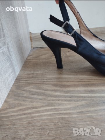 Черни дамски сандали Bianco footwear, снимка 2 - Дамски обувки на ток - 41774825