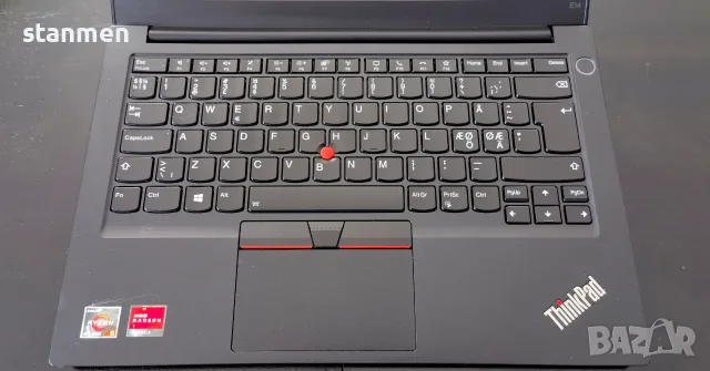 Продавам Гаранционнен Lenovo ThinkPad E14/IPSматFHDсKам/6x2.3ghzThr/8gb/nVme256gb/AmdRadeon/СветКB/, снимка 7 - Лаптопи за игри - 56018532