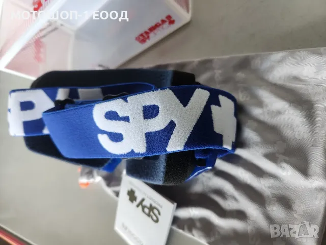 Нови Очила SPY TARGA 2 Мото Крос АТВ СИНИ с безцветна ANTI-FOG плака, снимка 5 - Части - 47438378