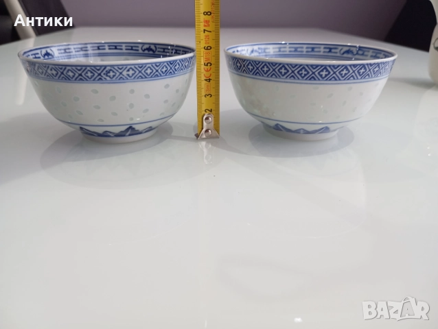 Порцеланови стари маркирани купички, снимка 7 - Чинии - 52627693