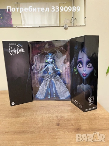 Колекционерска Кукла Емили Monster High - Corpse Bride, 29 cm, снимка 15 - Кукли - 53410353