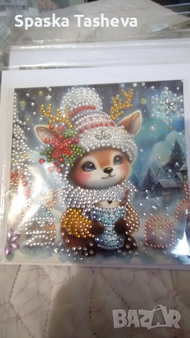 Коледни картички , снимка 15 - Коледни подаръци - 52617842