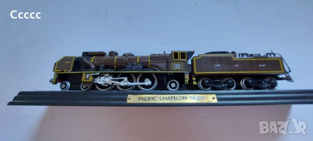 Ретро модел на локомотив Pacific Chapeleon Nord, снимка 1 - Колекции - 34259965