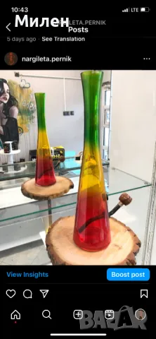 Бонг OCB Гриндер Бензинова Запалка Машинка за цигари, снимка 1