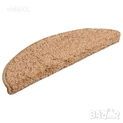 vidaXL 15 бр стелки за стълбища, бежови, 56x17x3 см（SKU:133894）, снимка 3 - Други - 48442939