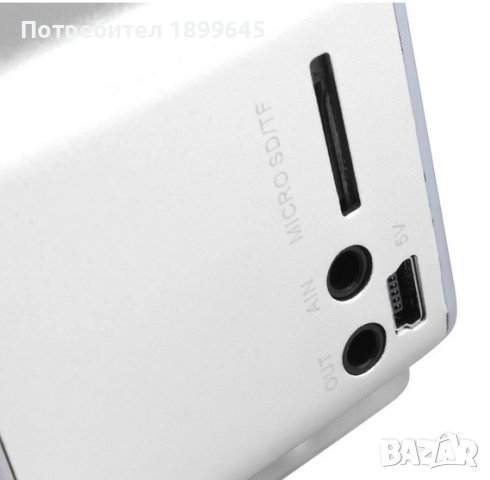 Говорител и Мини стерео FM радио с Micro SD/TF, снимка 5 - Тонколони - 41474814