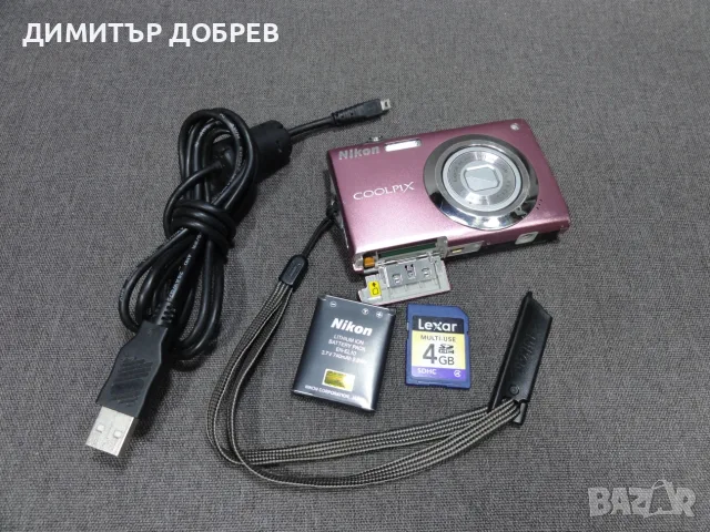 ЦИФРОВ ФОТОАПАРАТ NIKON COOLPIX S4000 12.0MP CCD DIGITAL CAMERA Y2K DIGICAM TOUCH SCREEN, снимка 13 - Фотоапарати - 55783715