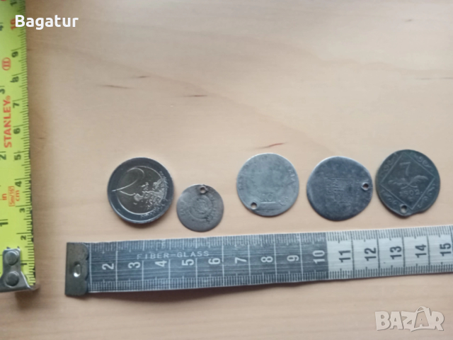 Лот сребро,монети,Австроунгария,Бавария,кройцер, накит,стари, снимка 7 - Нумизматика и бонистика - 53485712