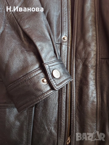 Мъжка шуба естествена кожа и подарък , снимка 9 - Якета - 53139775