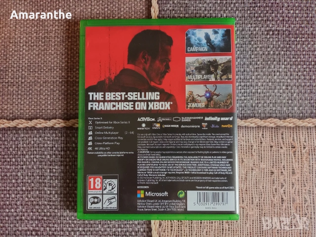 Call of Duty Modern Warfare 3/Xbox One, снимка 2 - Игри за Xbox - 53365366