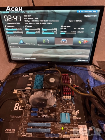 Дънна платка ASUS M5A97 и процесор AMD FX-8350 и рам16 gb