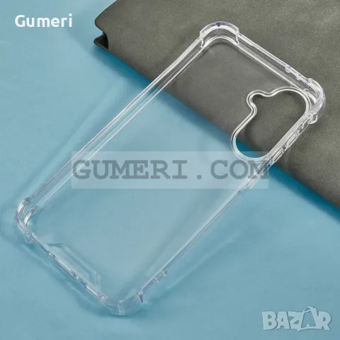 Samsung Galaxy A36 Хибриден Гръб - Прозрачен, снимка 4 - Калъфи, кейсове - 50043090