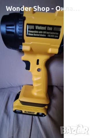 Мощен акумулаторен вентилатор Violent Fan F018 – 110,000 RPM , снимка 6 - Други инструменти - 51681213