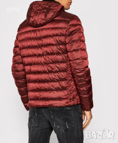 GEOX, 4XL, ново, оригинално мъжко яке от естествен пух, снимка 2 - Якета - 47413952