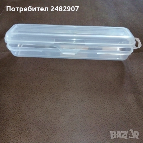 Кутия за съхранение на паста и четка за зъби