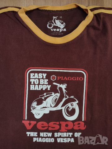 Piaggio Vespa - мъжка тениска, снимка 3 - Тениски - 42482223