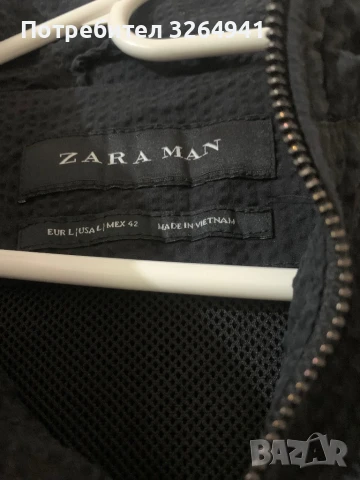 Мъжко спортно яке Zara, снимка 2 - Спортни дрехи, екипи - 51107645