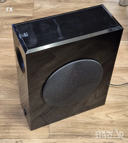 Активен Субуфер Yamaha NS-SW210 – Пиано Лак / Slim Дизайн, снимка 2 - Тонколони - 53590374