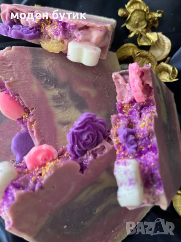 Натурален сапун ”Тамян и Смирна” - Арт сапун с козе мляко и благороден аромат, снимка 7 - Козметика за тяло - 51063945