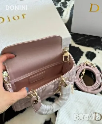 Christian Dior Дамска чанта, кожа, снимка 8 - Чанти - 56323538
